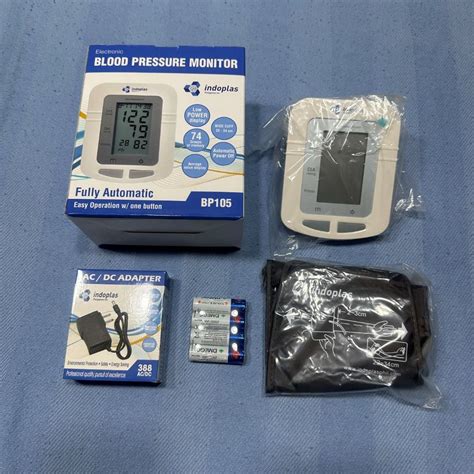 Indoplas Blood Pressure Monitor – Fully Automatic.